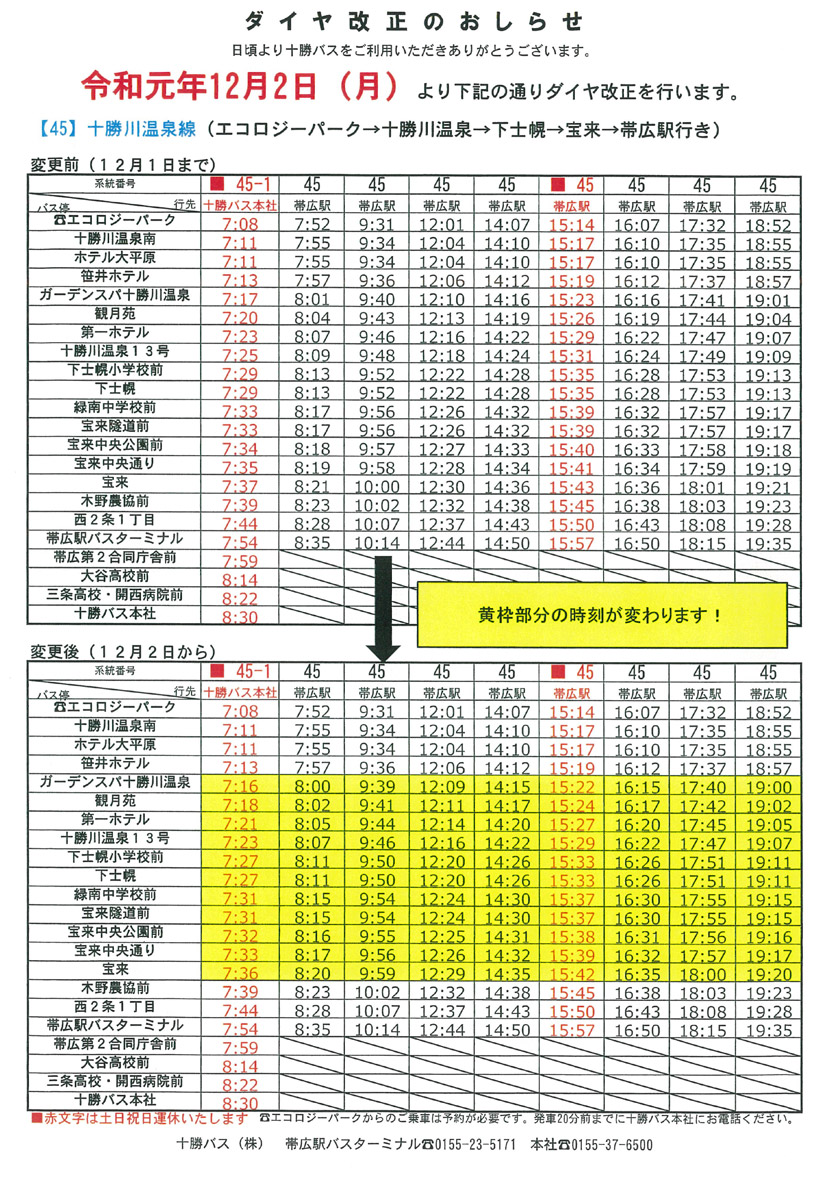 十勝 バス 運賃